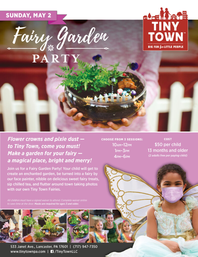 Fairy Garden Party at Tiny Town