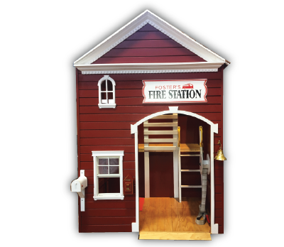 Foster's Fire House at Tiny Town