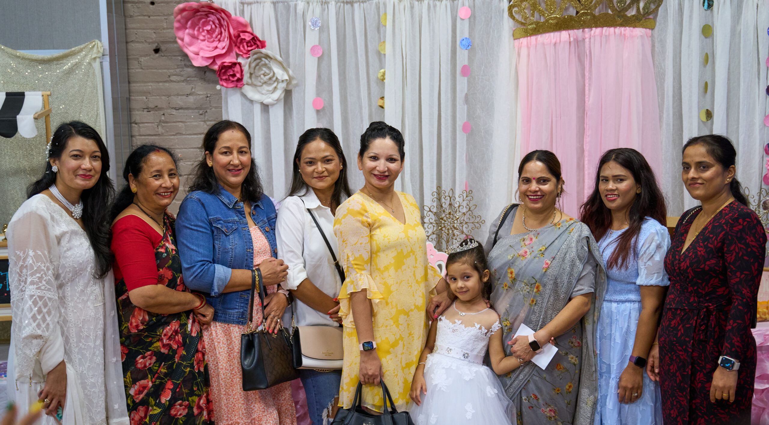 Parents relaxing during birthday party at Tiny Town