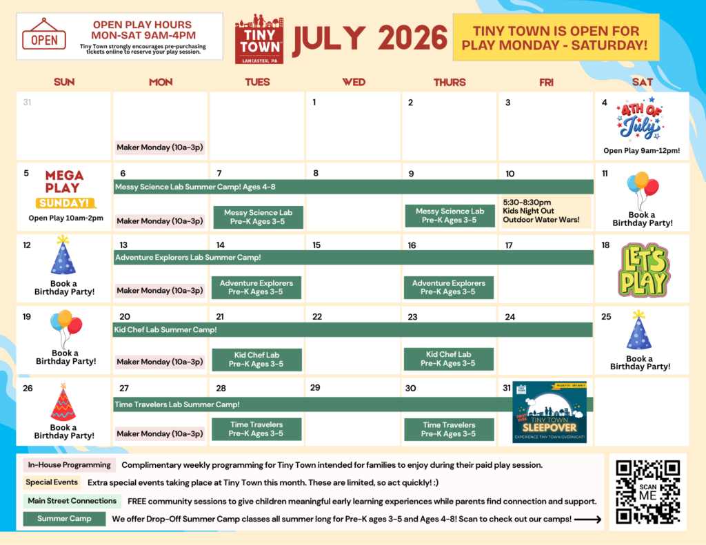 July Calendar